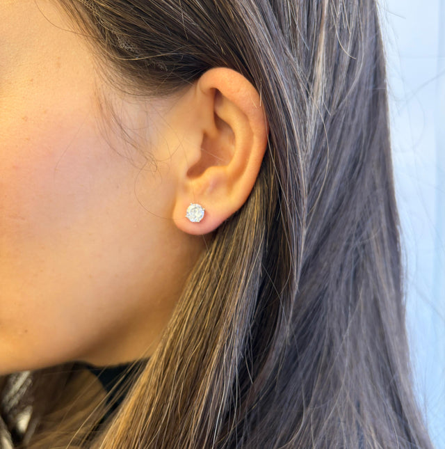 Diamond Stud Earrings