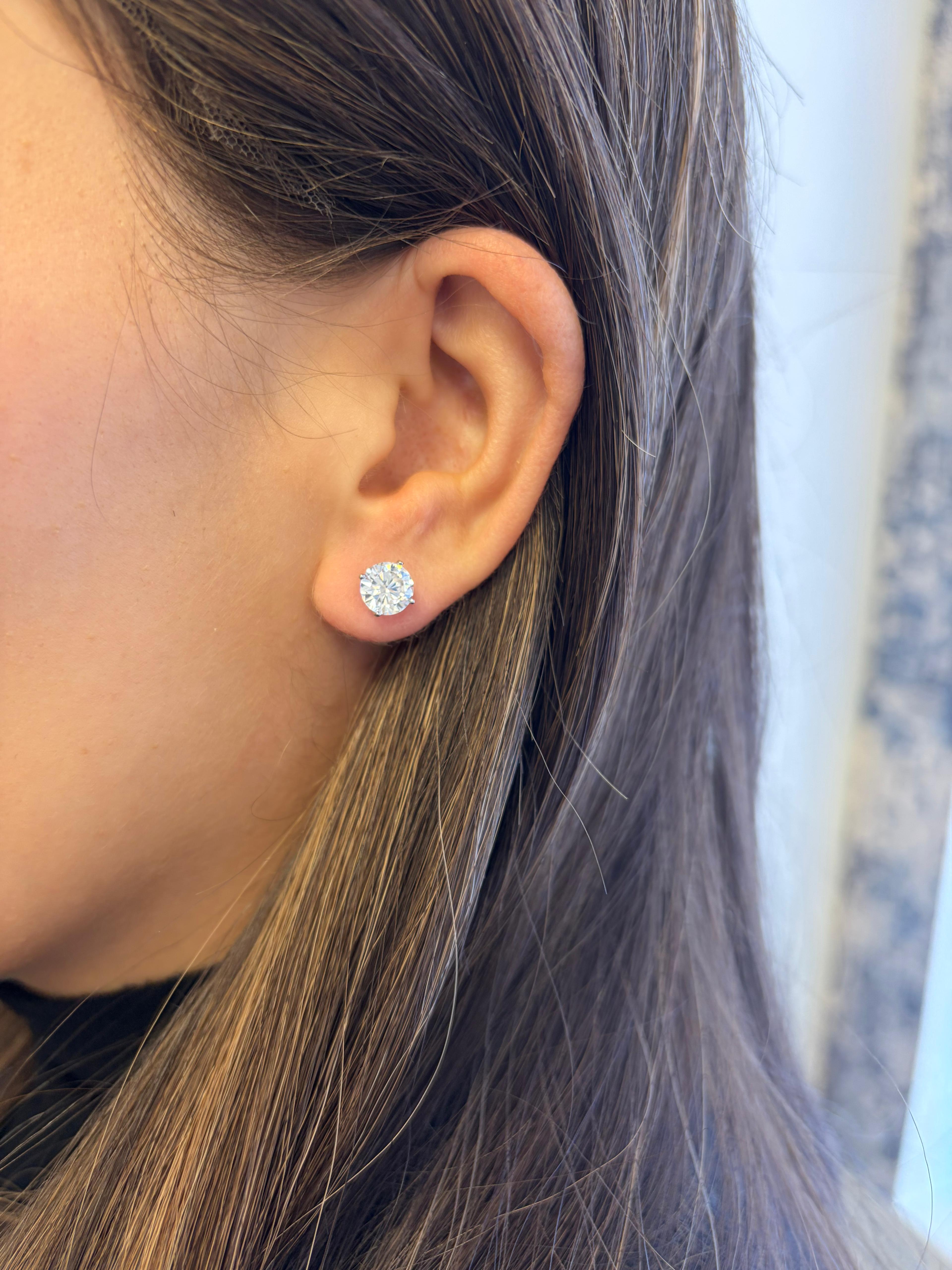 Diamond Stud Earrings